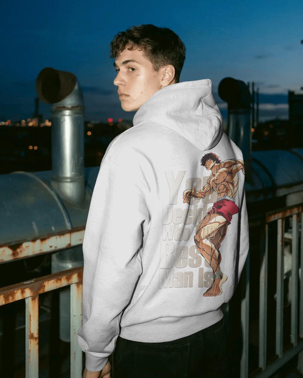 Baki Statement Unisex Oversized Hoodie