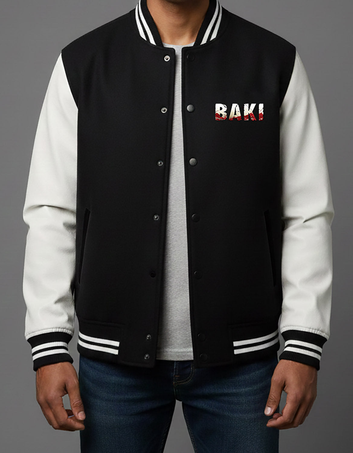 Baki Unisex Varsity Jacket