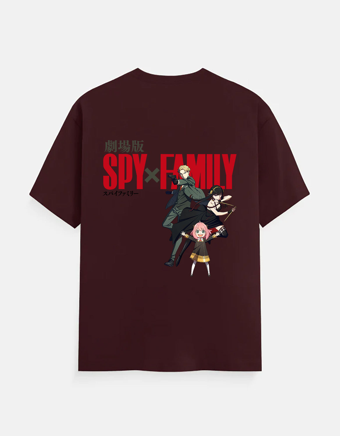 Spy Red Unisex Classic Crew T-Shirt
