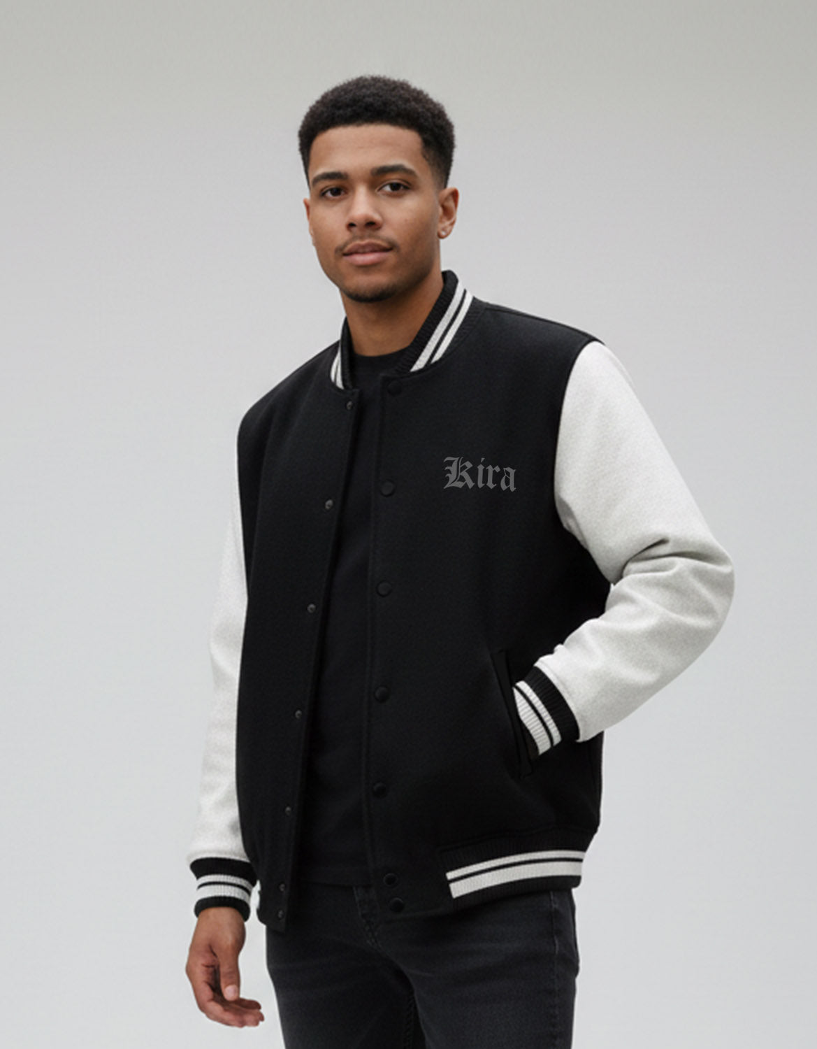 Kira L Unisex Varsity Jacket